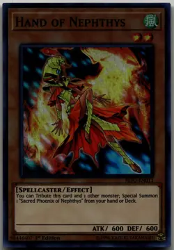 Hand of Nephthys Super Rare Hidden Summoners HISU-EN013 LP - Image 1
