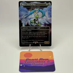 MTG Miku, Font of Pop - Giada, Font of Hope Rainbow Foil 1586 Secret Lair Drop - Image 1