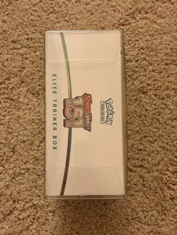 Pokemon Scarlet & Violet 151 Elite Trainer Box ETB Sealed w Plastic Display Case - Image 5