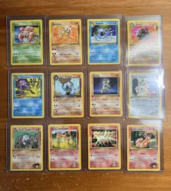 Pokemon Card Lot - Fossil, Gym Heroes 1st Edition NM - Blaine's Charmander, Etc - Image 1