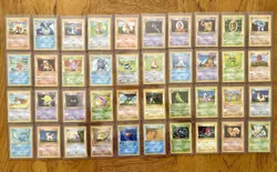 WOTC Pokmon TCG 1st Edition Base Set NM 68 Card Lot G2U - Image 3
