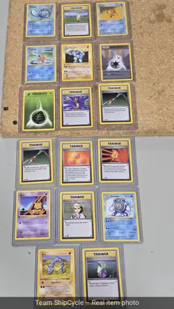 WOTC Pokmon TCG 1st Edition Base Set NM 68 Card Lot G2U - Image 5