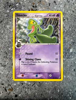 Pokemon TCG Cards Treecko 68/100 Crystal Guardians EXC-NM - Image 1