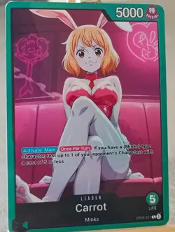 Carrot One Piece Full Art Sexy Waifu doujin ACG Art Card - Image 3