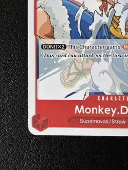 Monkey.D.Luffy P-001 Super Pre-Release Participant Promo One Piece Card - Image 4