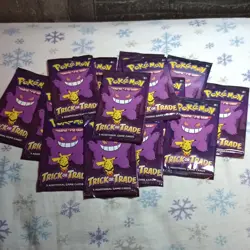 Pokemon TCG Trick or Trade Booster Pack Lot - 15 Packs, 3 Cards Each, English - Image 1