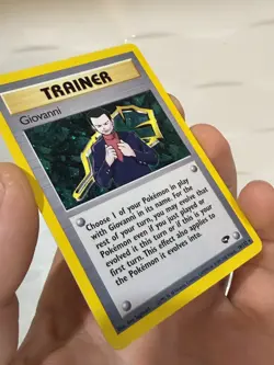 Giovanni 18/132 Gym Challenge Holo Rare Pokemon Card WoTC 2000 - Image 2
