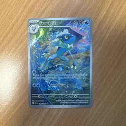 Pokemon Frogadier 089/086 Crimson Invasion Secret Rare Holo Full Art Card - Image 1