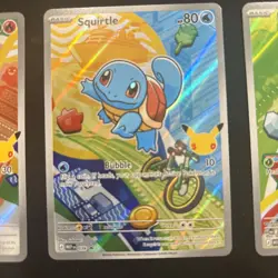 Pokemon First Partner Illustration Collection Series 1 Kanto Gen 1 Starters Set - Image 3