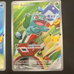 Pokemon First Partner Illustration Collection Series 1 Kanto Gen 1 Starters Set - Image 4
