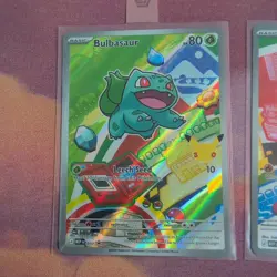 Pokemon First Partner Illustration Collection Series 1 Kanto Gen 1 Starters Set - Image 2