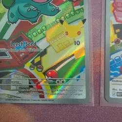Pokemon First Partner Illustration Collection Series 1 Kanto Gen 1 Starters Set - Image 5