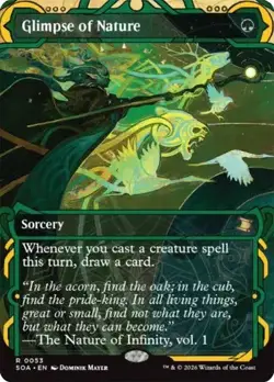 Glimpse of Nature (Mystical Archive) [Secrets of Strixhaven] MTG - Image 1