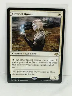 Giver of Runes Modern Horizons Regular NM MTG Magic The Gathering - Image 1