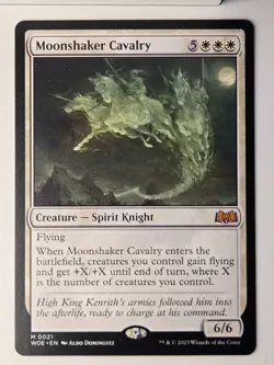 Moonshaker Cavalry - Wilds of Eldraine - MTG - NM - Mythic - Image 1