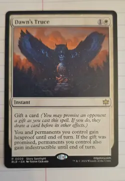 Dawn's Truce Bloomburrow Regular - Image 1