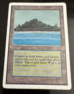 Magic the Gathering Unlimited Tropical Island - Image 1