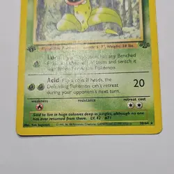 *1st Edition!* Pokemon Victreebel Rare Jungle 30/64 Regular MP HP DMG - Image 3