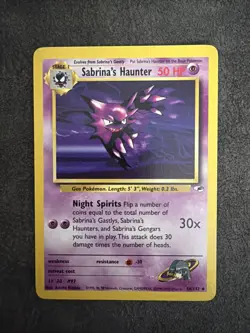 Pokemon Gym Heroes - Sabrina's Haunter 58/132 - Image 1