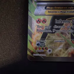Pokemon M Houndoom EX 154/162 Breakthrough Full Art Holo - Image 4