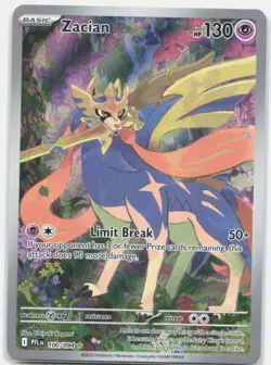 Zacian 100/094 Illustration Rare Phantasmal Flames Pokemon Near Mint - Image 1