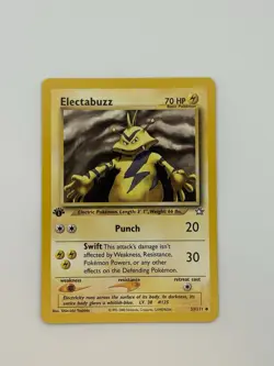 Electabuzz 1st Edition Neo Genesis 33/111 Pokemon Vintage NM - Image 1