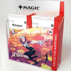 Magic: The Gathering Marvel’s Spider-Man Collector Booster Box 12 Packs PRESALE - Image 1