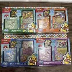 IN HAND Pokemon 2025 World Championship Deck Set ALL 4 Factory Sealed ships fast - Image 1