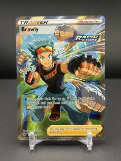 Brawly 188/198 Pokemon Full Art Trainer Chilling Reign - Image 1