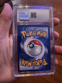 (POP 8) CGC 10 GEM MINT Pokemon Team Aqua's Cacturne 1/95 Magma Reverse Holo - Image 3