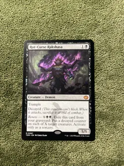Rot-Curse Rakshasa Tarkir: Dragonstorm Regular - Image 1