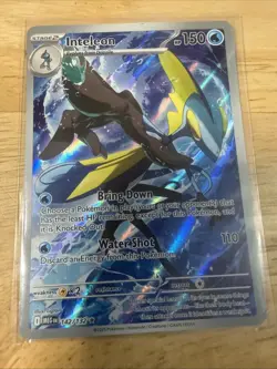 Inteleon 2025 Pokemon Mega Evolution #142/132 Illustration Rare, Mint Condition - Image 1