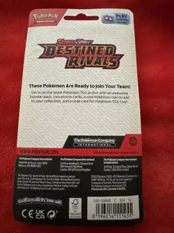 Pokemon Destined Rivals Booster Pack Shellos and Gastrodon Factory Sealed - Image 2