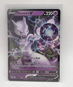 Mewtwo V 030/078 Pokemon GO Ultra Rare Holo ENG - Image 1