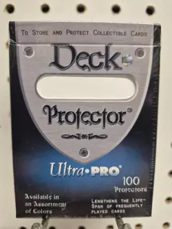 Rembrandt Ultra Pro 100 DECK PROTECTORS White Vintage Factory Sealed 1999 Era - Image 1