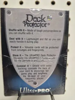 Rembrandt Ultra Pro 100 DECK PROTECTORS White Vintage Factory Sealed 1999 Era - Image 2