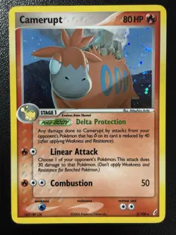 Camerupt 3/100 Holo Rare Crystal Guardians LP - Image 1