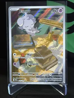 Espurr 95/88 Illustration Rare Perfect Order ME03 NM Near Mint Pokemon TCG - Image 1