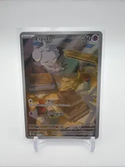 Pokemon TCG: Espurr (Illustration Rare) - 95/88 - ME03: Perfect Order - Image 1