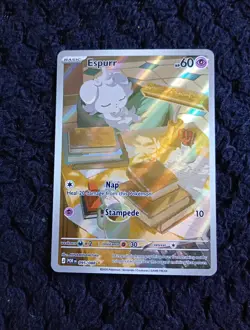 Pokemon TCG Espurr 95/88 Perfect Order Illustration Rare - NM - Image 1