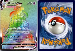 ALCREMIE VMAX 073/072 RAINBOW RARE SHINING FATES POKEMON NM - Image 3