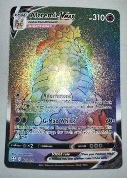 Alcremie VMAX 073/072 Secret Rainbow Rare - Shining Fates Pokemon TCG - M/NM - Image 1