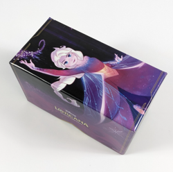 DISNEY LORCANA TCG Accessories ELSA GIFT BOX Storage Box w/ Elsa Promo - Image 1