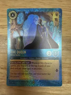Disney Lorcana PROMO The Queen Mirror Seeker 12/p3 Costco Exclusive - Image 1