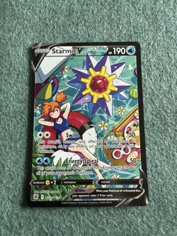 Pokemon Starmie V Tg13/Tg30Swsh10 Astral Radiance Trainer Gallery Holo near mint - Image 1