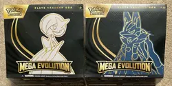 Pokemon TCG: Mega Evolution Gardevoir x 1 & Lucario x 1 ETB | New & Sealed | - Image 1