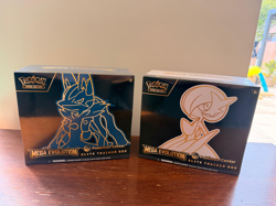Pokemon TCG Mega Evolution Pokemon Center ETB Lucario & Gardevoir Sealed - Image 1