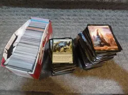 Huge lot of Magic the Gathering Trading Cards MTG estate find RARE (approx 1100) - Image 1