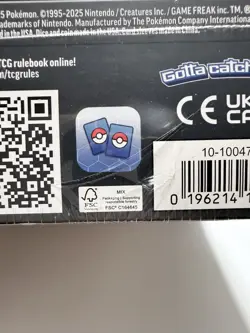 Pokemon TCG Mega Evolution ETB Gardevoir New Sealed Film torn a little - Image 5