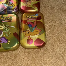 Pokemon 151 Mini Tins Empty, Lot of 11 ALL EMPTY TINS - Image 4